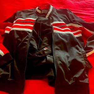 2XL throwback FILA track suit.
